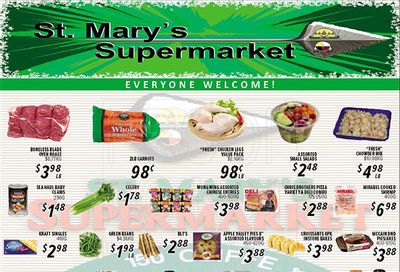 St. Mary's Supermarket Flyer January 26 to February 1