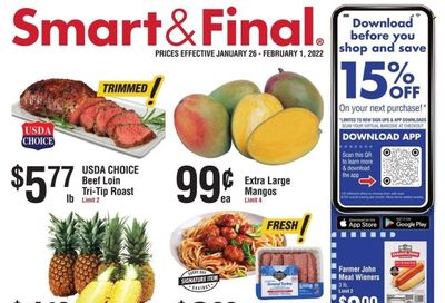 Smart & Final (AZ, CA) Weekly Ad Flyer January 26 to February 2