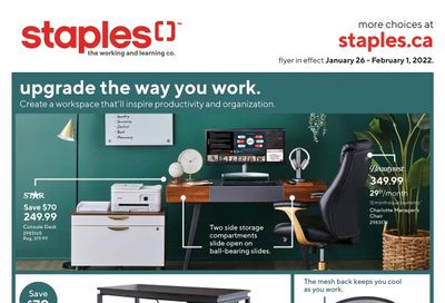 Staples Flyer January 26 to February 1