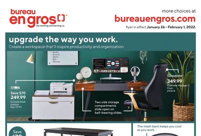 Bureau En Gros Flyer January 26 to February 1