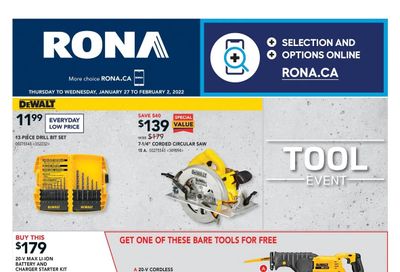 Rona (ON) Flyer January 27 to February 2