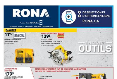 Rona (QC) Flyer January 27 to February 2