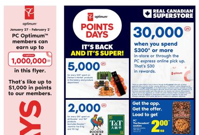 Real Canadian Superstore (West) Flyer January 27 to February 2