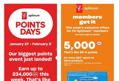 Zehrs Flyer January 27 to February 2