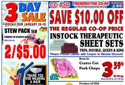 Fredericton Co-op Flyer January 27 to February 2