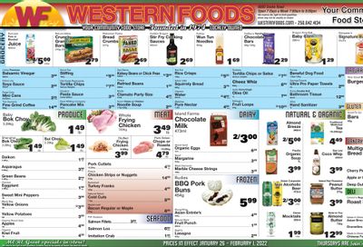 Western Foods Flyer January 26 to February 1