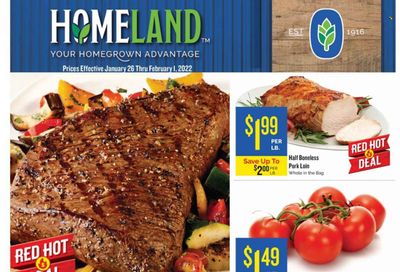 Homeland (OK, TX) Weekly Ad Flyer January 26 to February 2