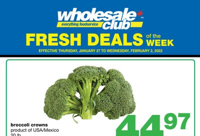 Wholesale Club (Atlantic) Fresh Deals of the Week Flyer January 27 to February 2