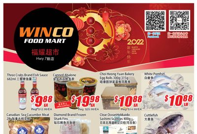 WinCo Food Mart (HWY 7) Flyer January 27 to February 2