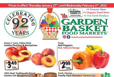 The Garden Basket Flyer January 27 to February 2