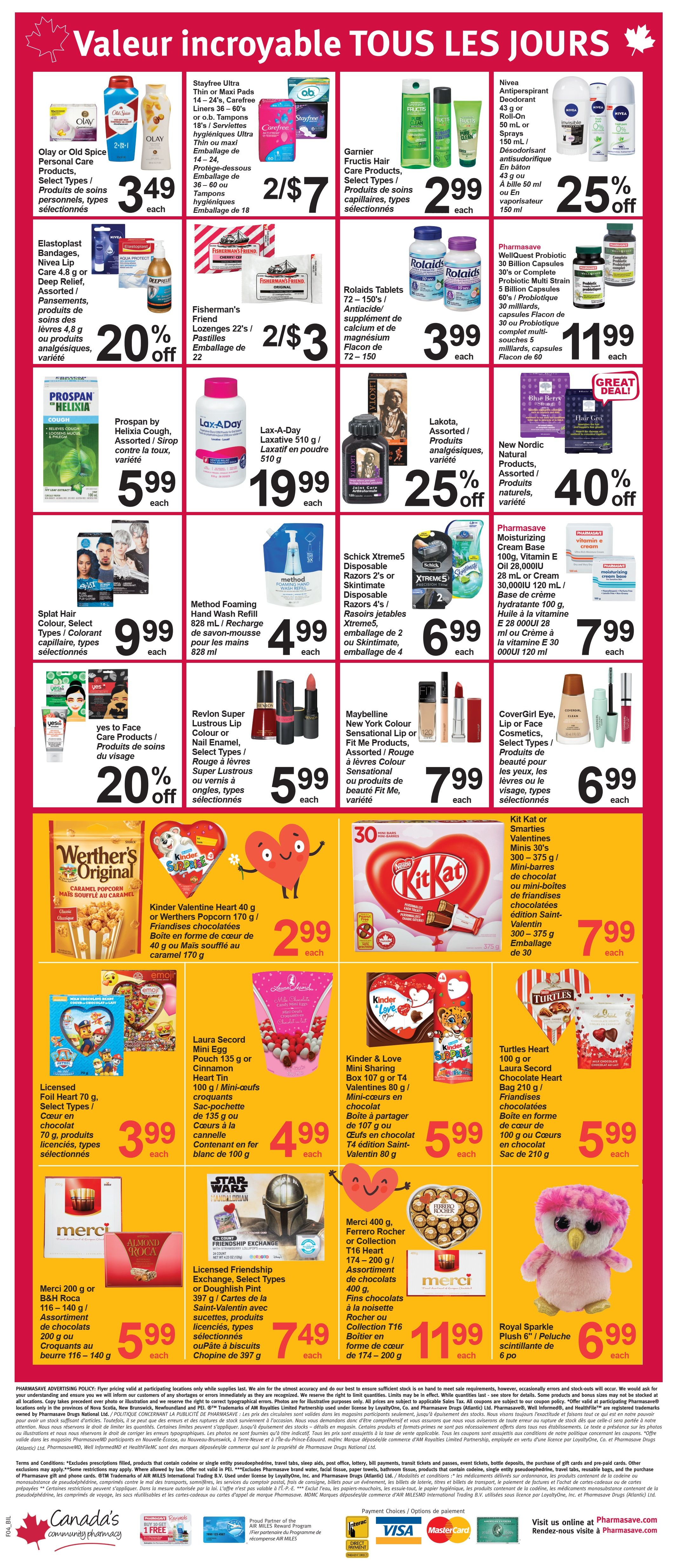 Pharmasave (NB) Flyer January 28 to February 3
