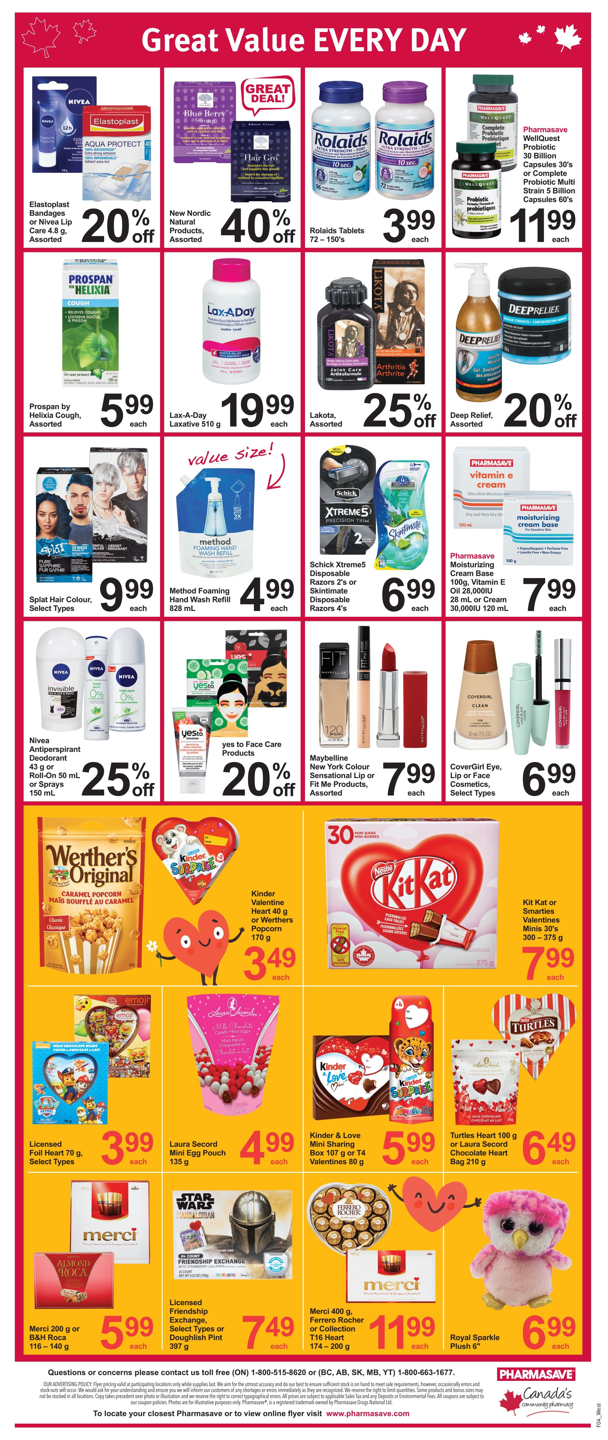Pharmasave (West) Flyer January 28 to February 3