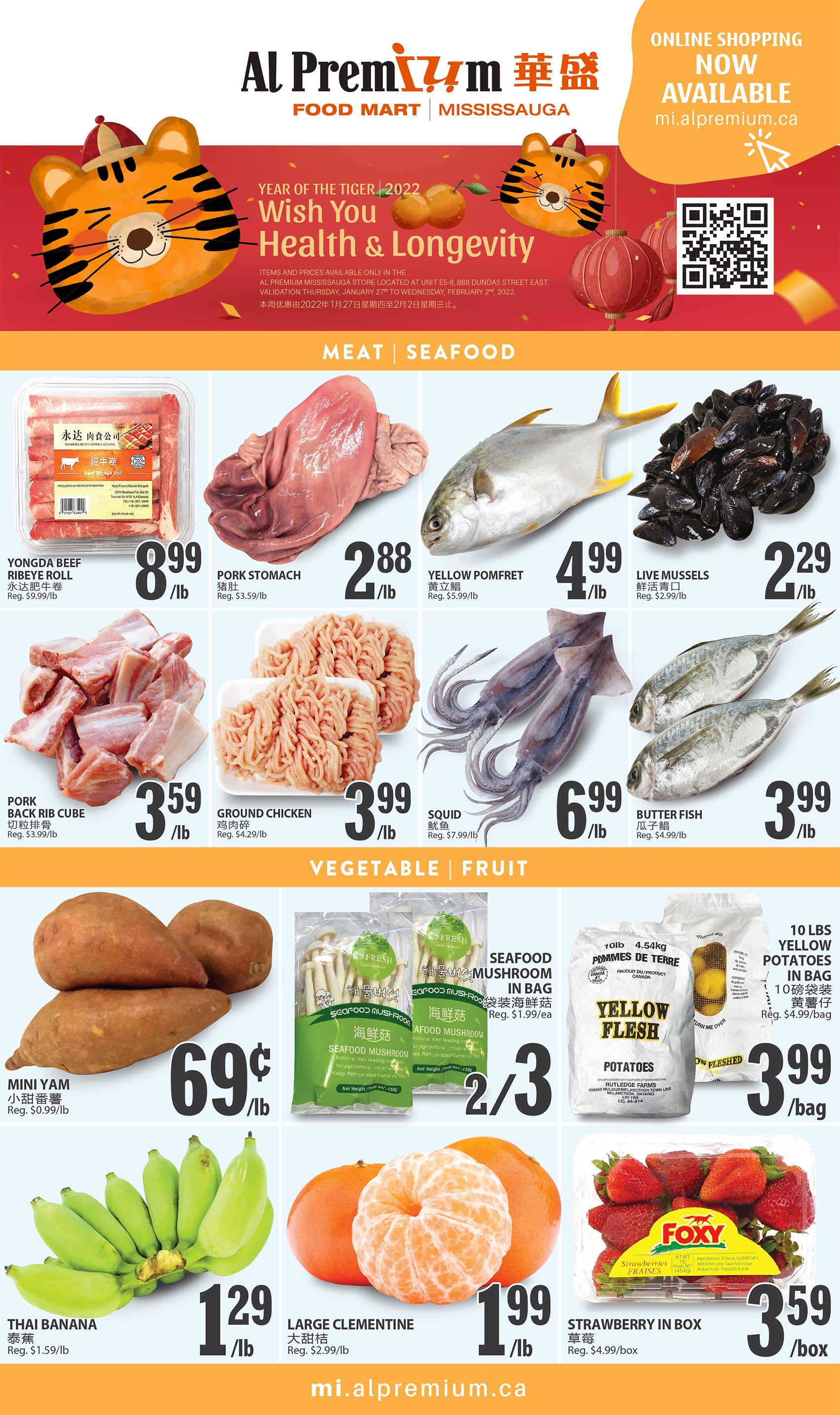 Al Premium Food Mart (Mississauga) Flyer January 27 to February 2