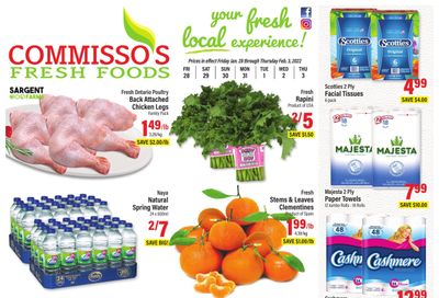 Commisso's Fresh Foods Flyer January 28 to February 3
