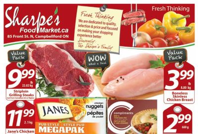 Sharpe's Food Market Flyer January 27 to February 2
