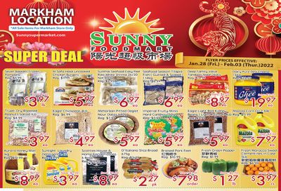 Sunny Foodmart (Markham) Flyer January 28 to February 3