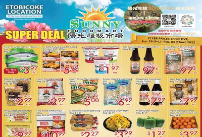 Sunny Foodmart (Etobicoke) Flyer January 28 to February 3
