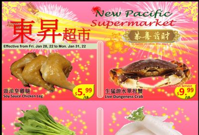 New Pacific Supermarket Flyer January 28 to 31