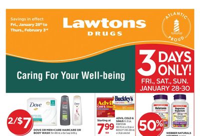Lawtons Drugs Flyer January 28 to February 3