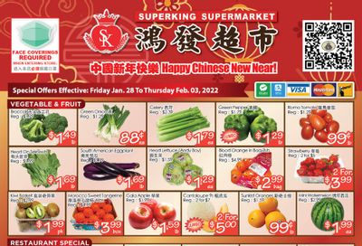 Superking Supermarket (North York) Flyer January 28 to February 3