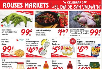 Rouses Markets (AL, LA, MS) Weekly Ad Flyer January 27 to February 3