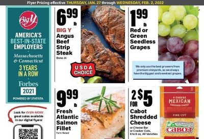 Big Y (CT) Weekly Ad Flyer January 27 to February 3