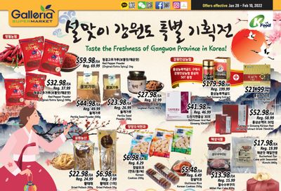 Galleria Supermarket Flyer January 28 to February 3