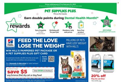 Pet Supplies Plus Weekly Ad Flyer January 27 to February 3