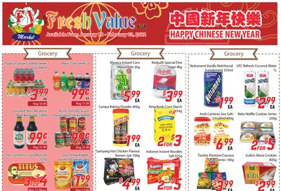 Fresh Value Flyer January 28 to February 3