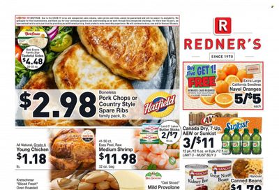 Redner's Markets (DE, MD, PA) Weekly Ad Flyer January 27 to February 3