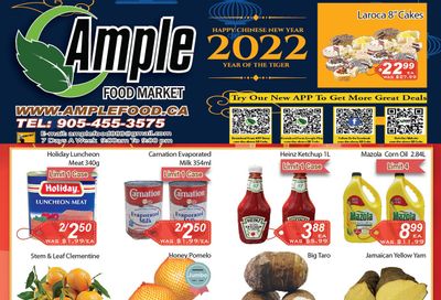 Ample Food Market (Brampton) Flyer January 28 to February 3