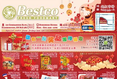 BestCo Food Mart (Scarborough) Flyer January 28 to February 3