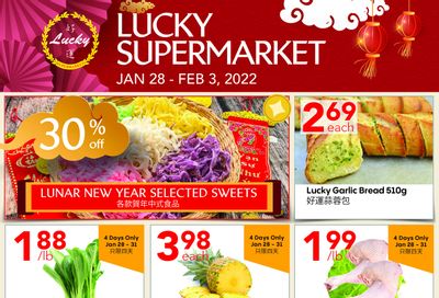 Lucky Supermarket (Edmonton) Flyer January 28 to February 3