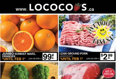 Lococo's Flyer January 28 to February 1