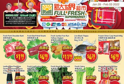 Full Fresh Supermarket Flyer January 28 to February 3