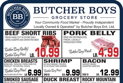 Butcher Boys Grocery Store Flyer January 28 to February 3