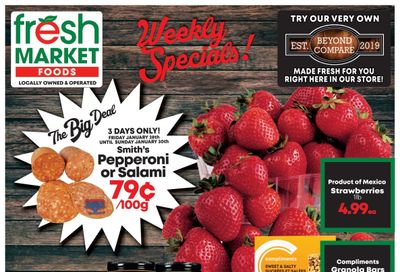 Fresh Market Foods Flyer January 28 to February 3