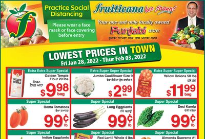 Fruiticana (Calgary) Flyer January 28 to February 3