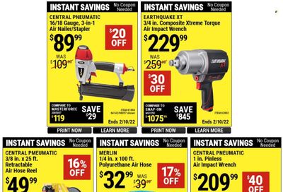 Harbor Freight Weekly Ad Flyer January 29 to February 5