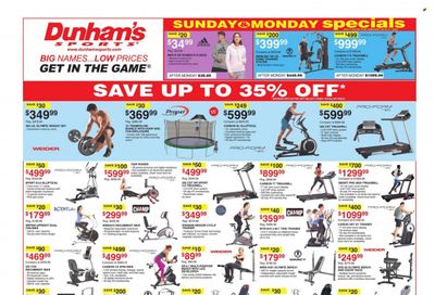 Dunham's Sports Weekly Ad Flyer January 29 to February 5
