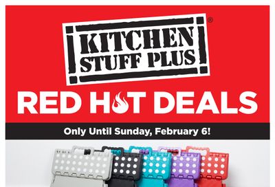 Kitchen Stuff Plus Red Hot Deals Flyer January 31 to February 6