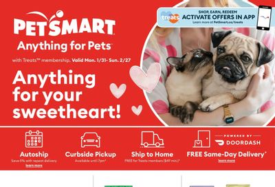 PetSmart Flyer January 31 to February 27