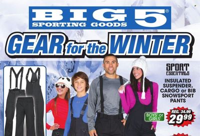 Big 5 (AZ, CA, CO, ID, NM, OR, UT, WA) Weekly Ad Flyer January 31 to February 7