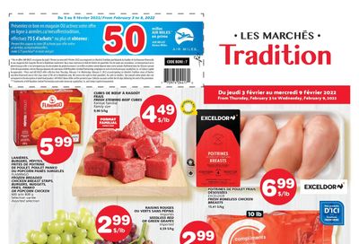 Marche Tradition (QC) Flyer February 3 to 9