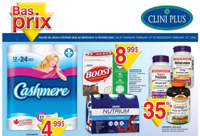 Clini Plus Flyer February 3 to 16