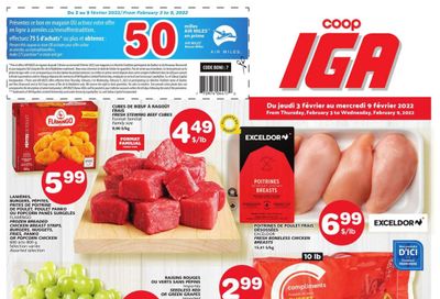 Coop IGA Flyer February 3 to 9