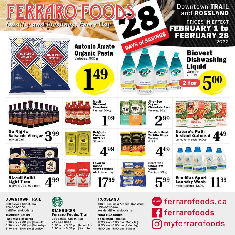 Ferraro Foods Flyer February 1 to 28