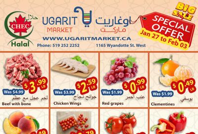 Ugarit Market Flyer January 28 to February 3