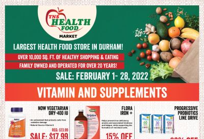TNS Health Food Market Flyer February 1 to 28
