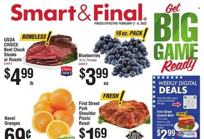 Smart & Final (AZ, CA) Weekly Ad Flyer February 1 to February 8